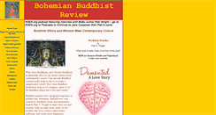 Desktop Screenshot of bohemianbuddhistreview.com